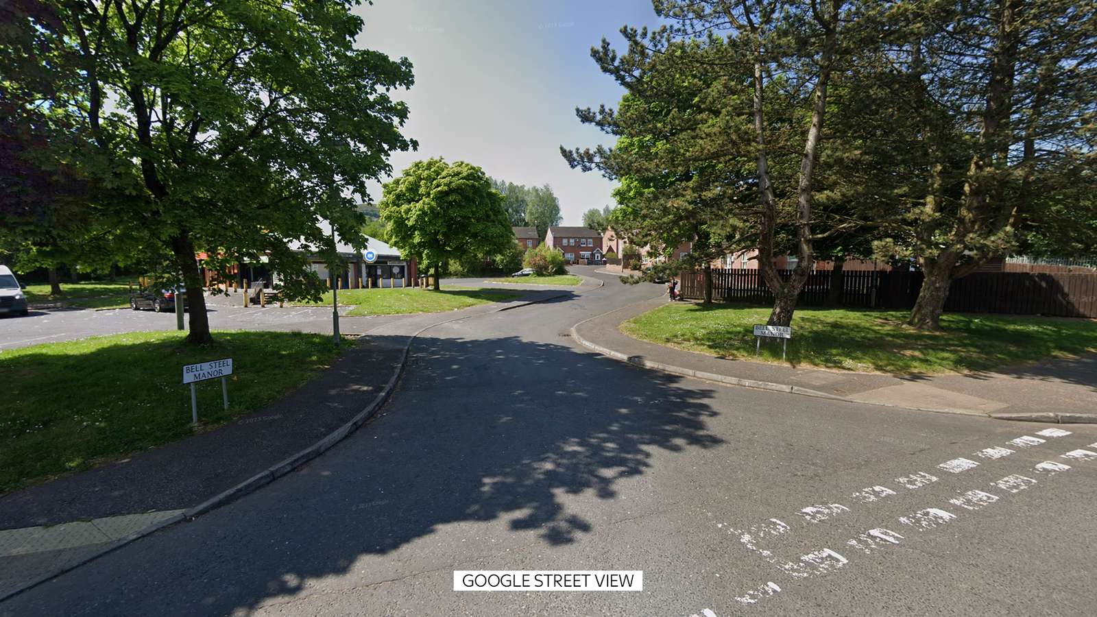 Bell Steel Manor in west Belfast. Pic: Google Street View