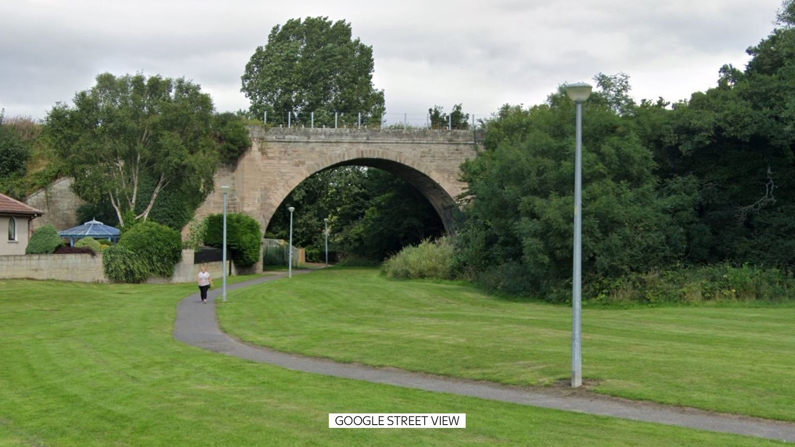 The woman was attacked on the footpath between Church Road and Jubilee Bridge in Nairn