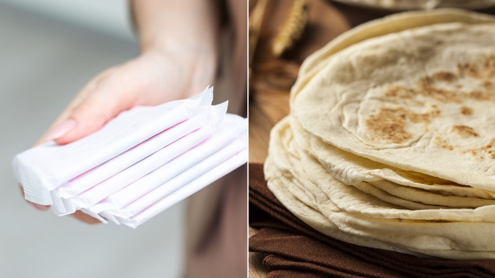 Which? has revealed some of the worst supermarket substitutions - including sanitary towels in place of sandwich wraps. Pic: iStock