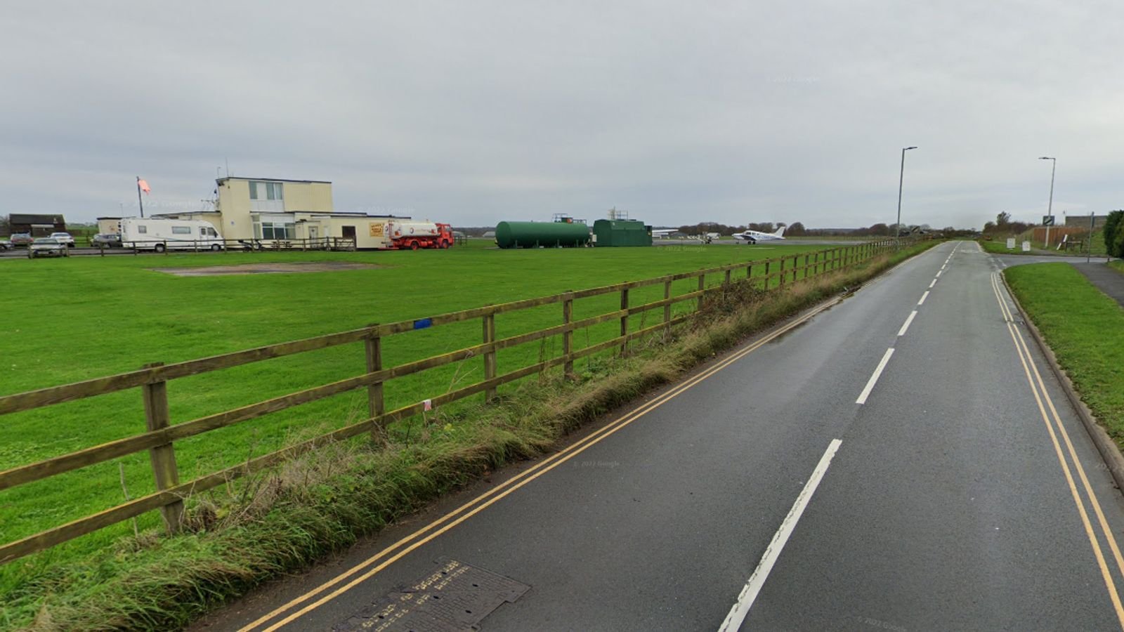 Dunkeswell Aerodrome. Pic: Google Street View