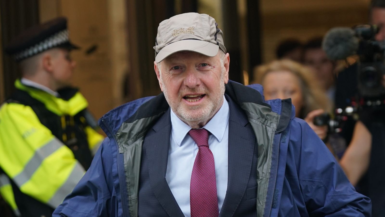 Sir Alan Bates. Pic: PA