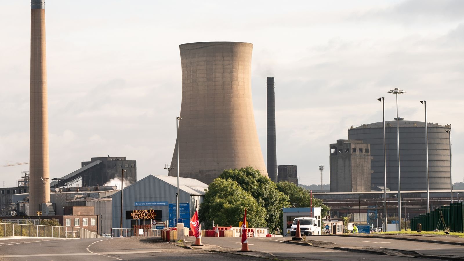 File photo dated 13/10/21 of the British Steel Ltd steelworks in Scunthorpe, North Lincolnshire, almost 23 million tonnes of non-EU steel could flood the UK market without government action, an industry group is warning.