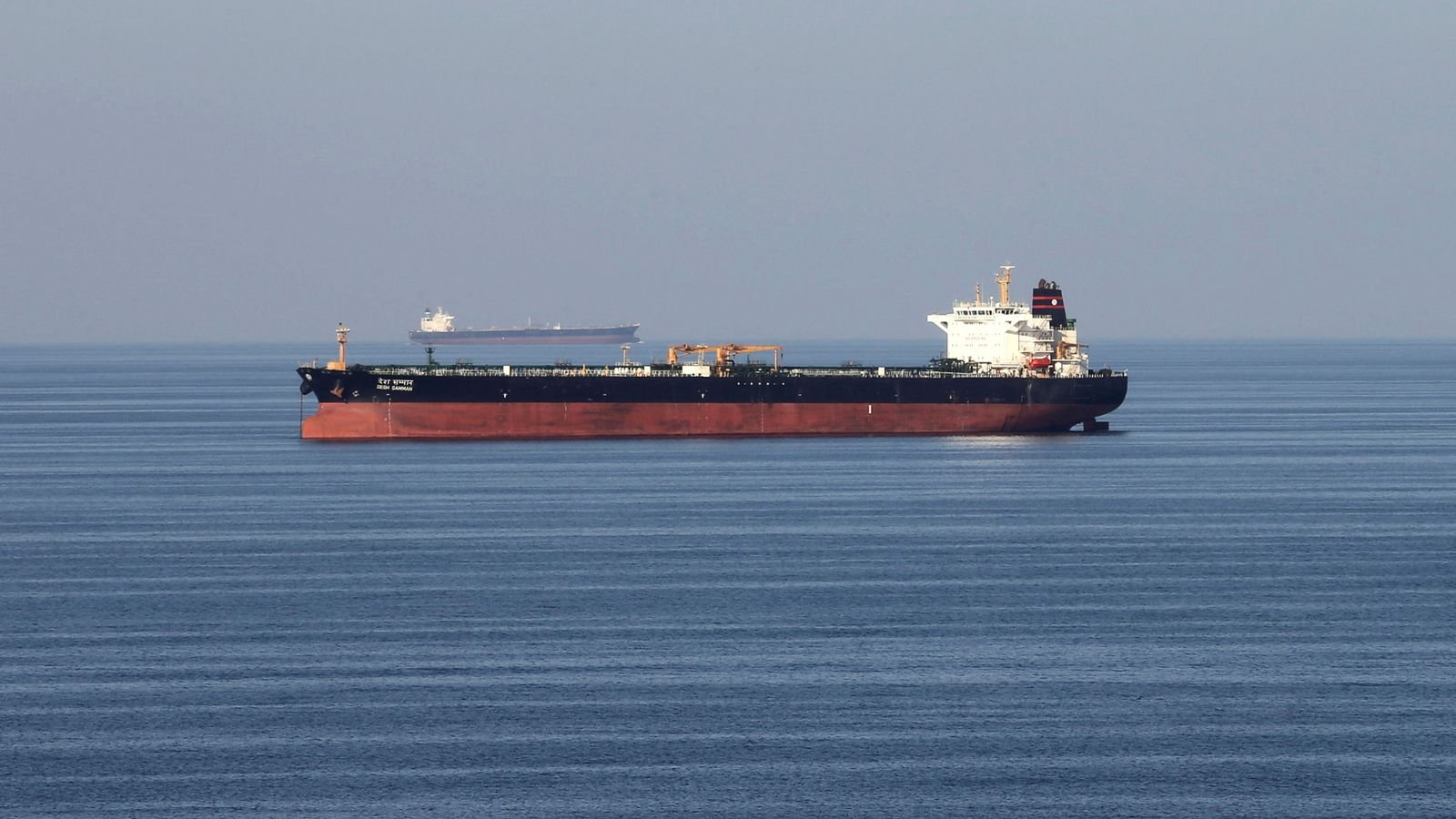 Oil tankers pass through the Strait of Hormuz. File pic: Reuters