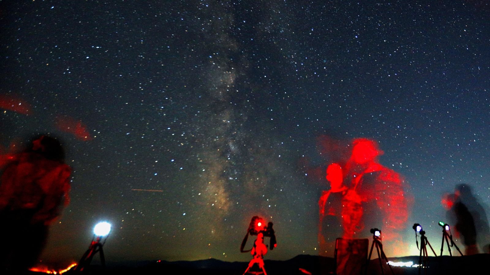 Astronomers during last year