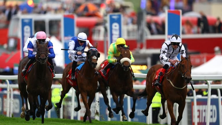 The Epsom Derby, which took place in July. Pic: Reuters