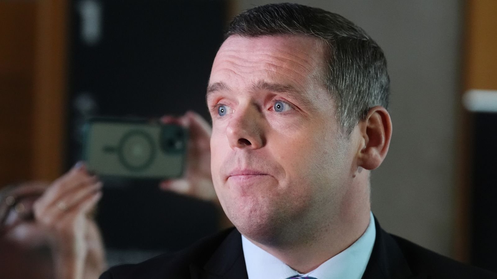 Former Scottish Tory leader Douglas Ross. Pic: PA