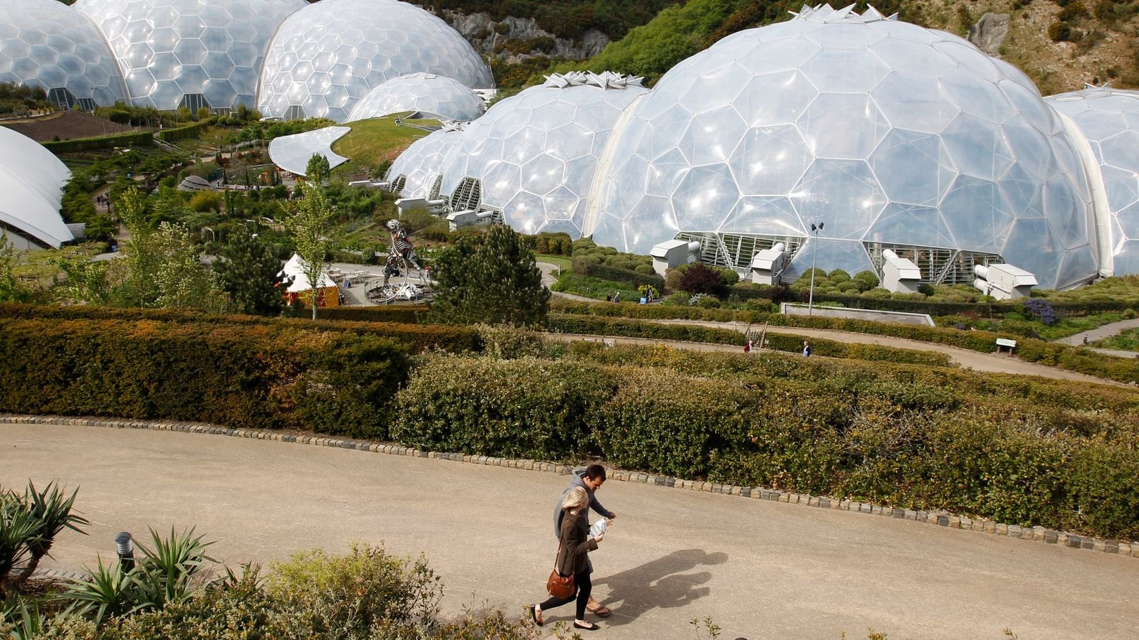 The Eden Project opened in 2001. Pic: Reuters
