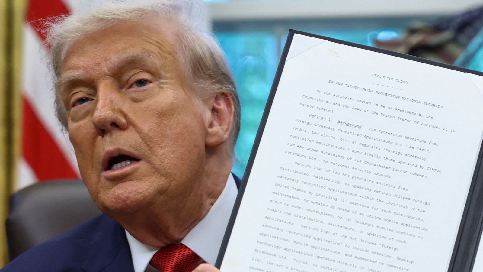 Donald Trump says China