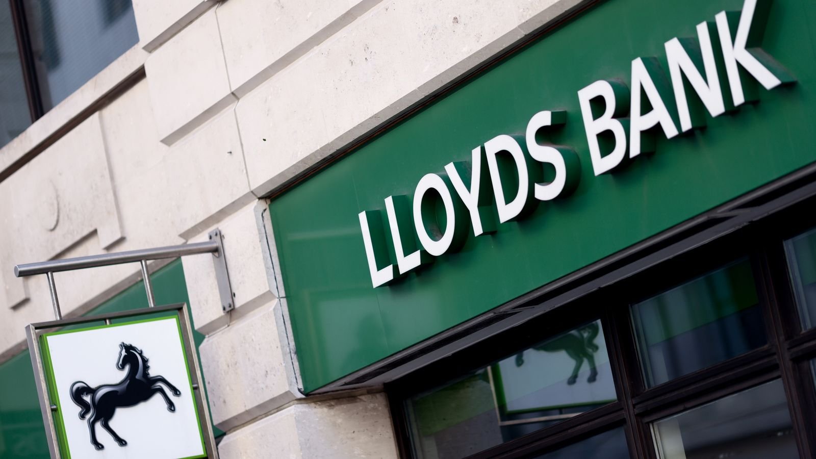 A Lloyds bank. Pic: Reuters