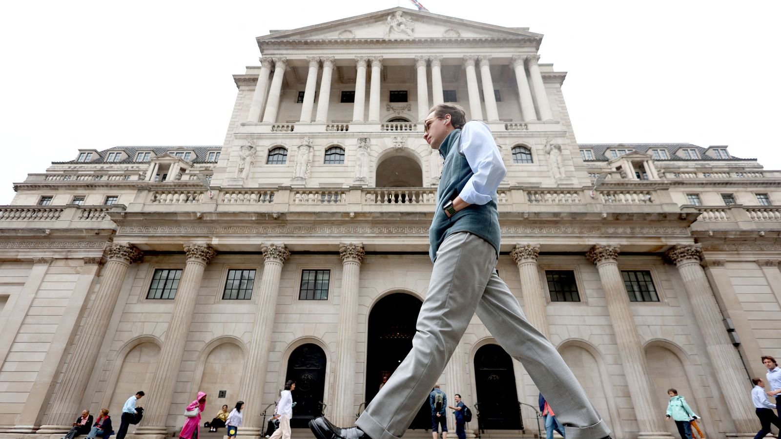 The Bank of England. File pic: Reuters