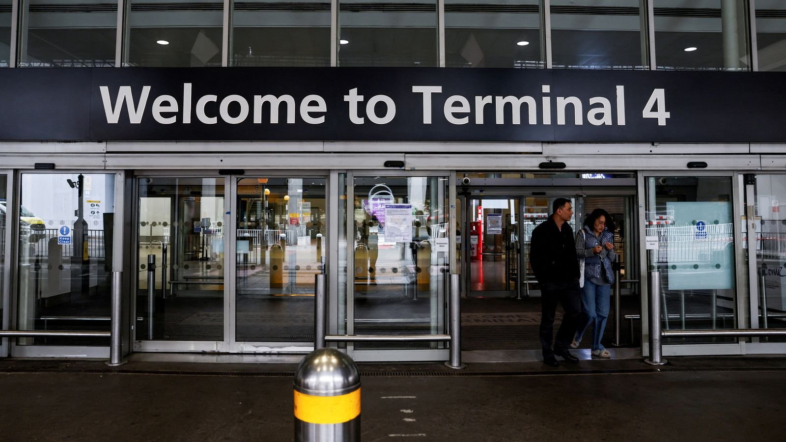 Heathrow Terminal 4. Pic: Reuters
