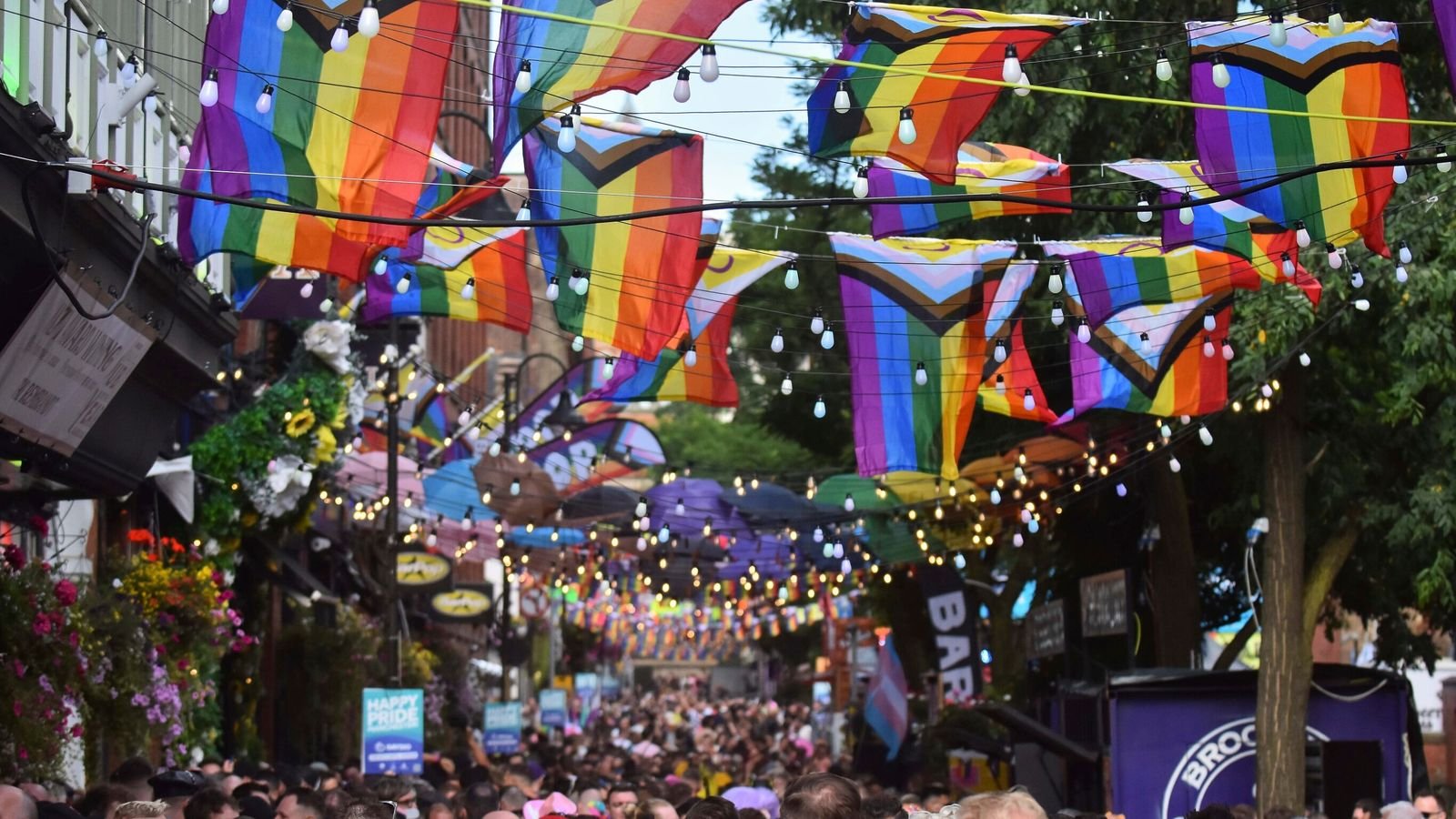 Manchester Pride 2024 organisers have started the process of voluntary liquidation. Pic: AP