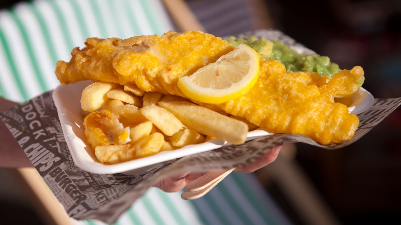 Imagine Britain without fish and chips. File pic