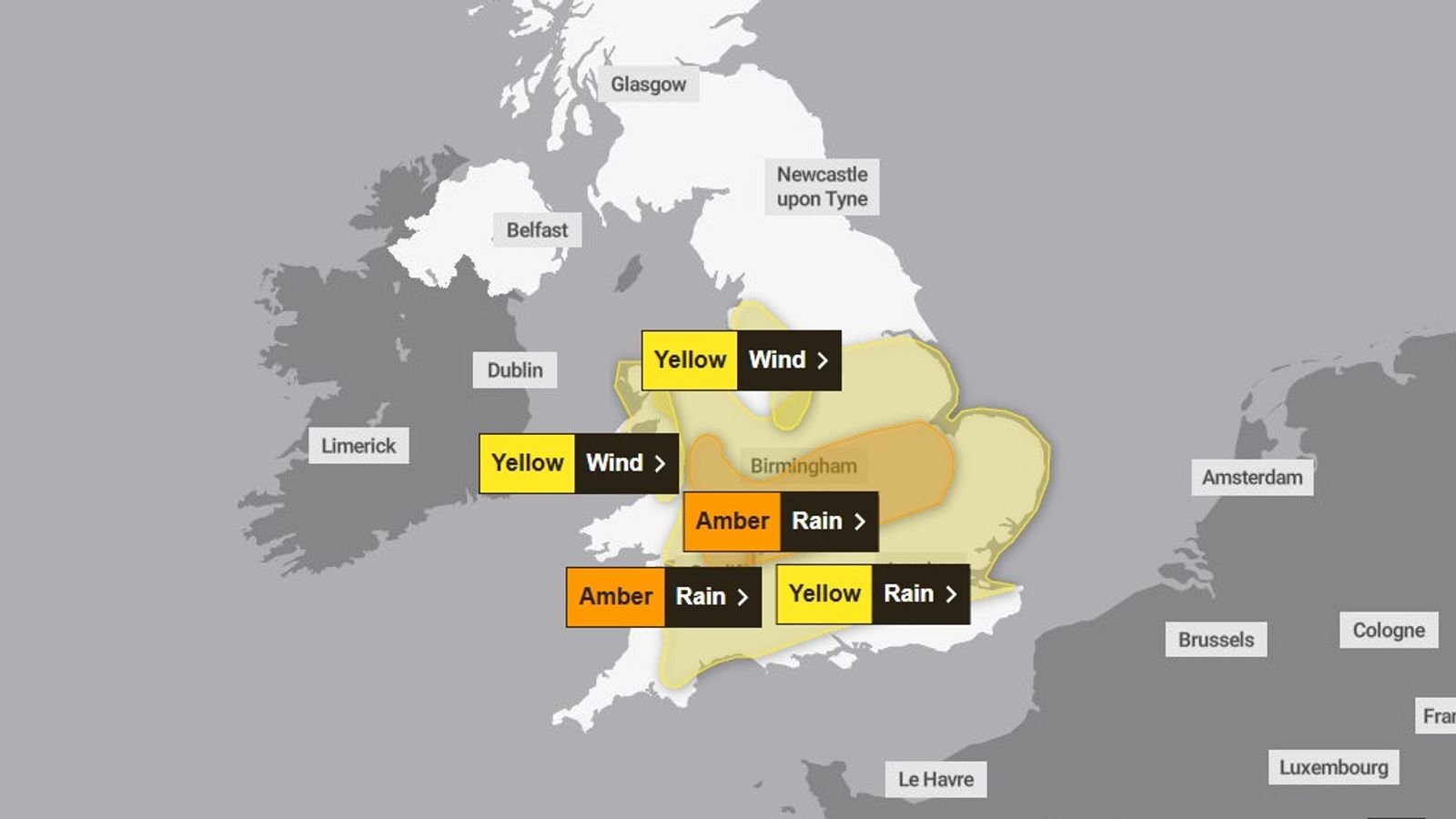 Met Office Map