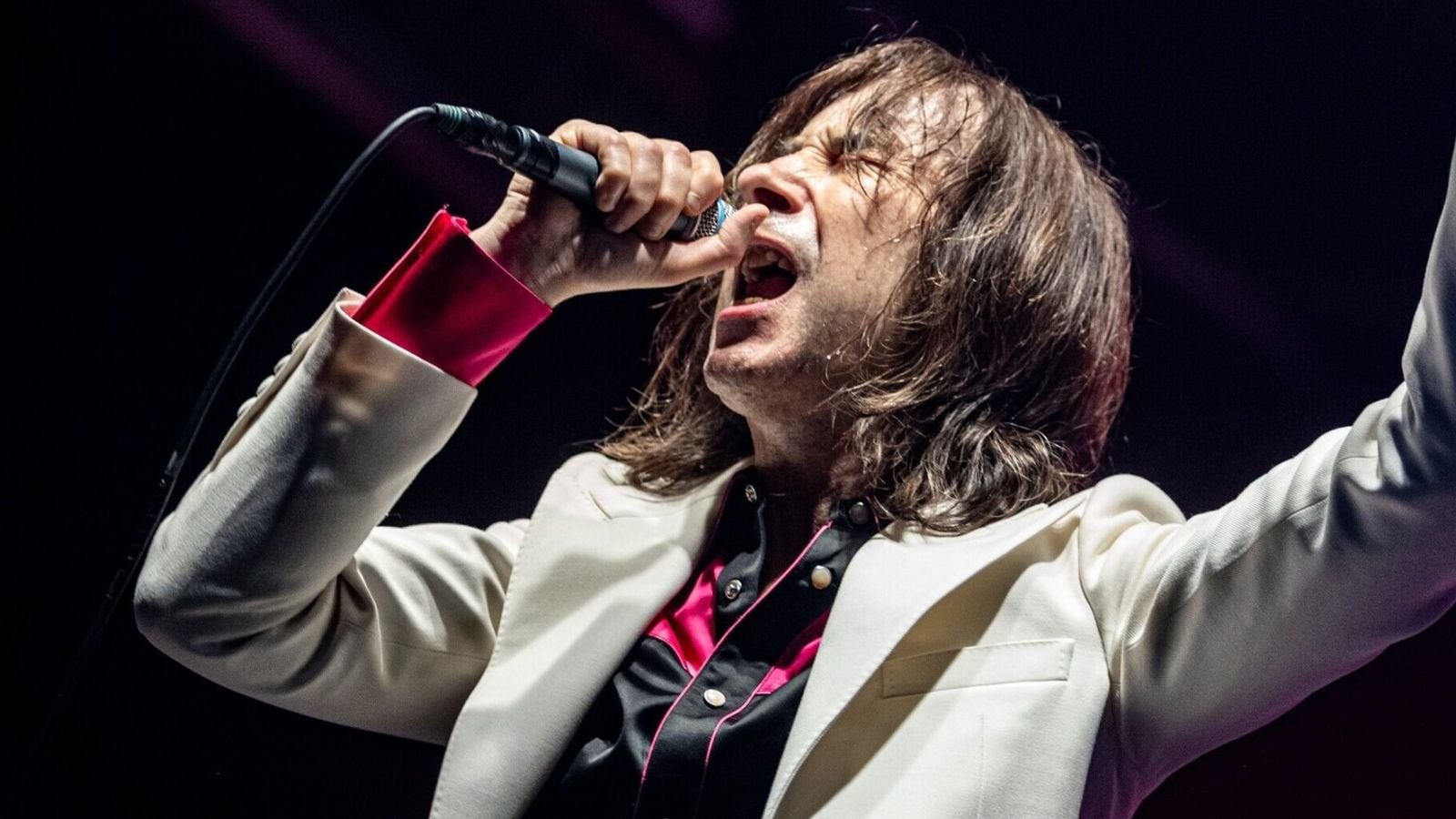 Primal Scream frontman Bobby Gillespie pictured during a gig. File pic: AP