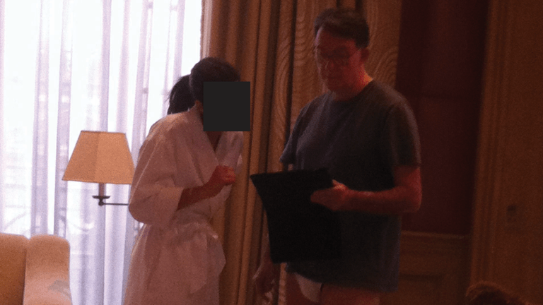 Images of Lord Mandelson have been released in the Epstein files. Pic: US Department of Justice