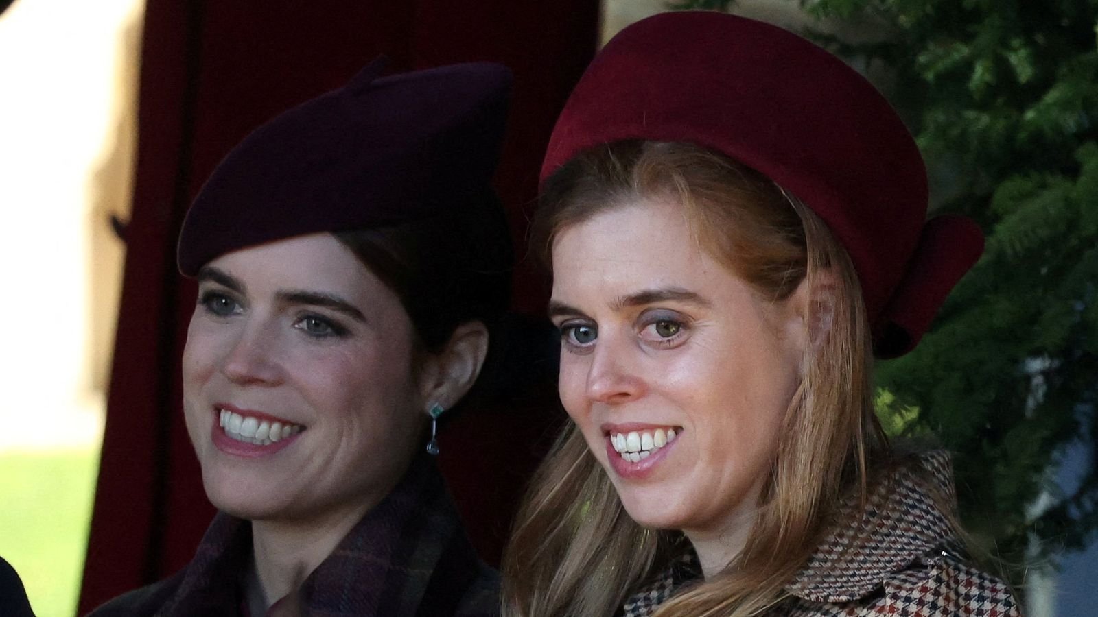 Beatrice and Eugenie at the royals