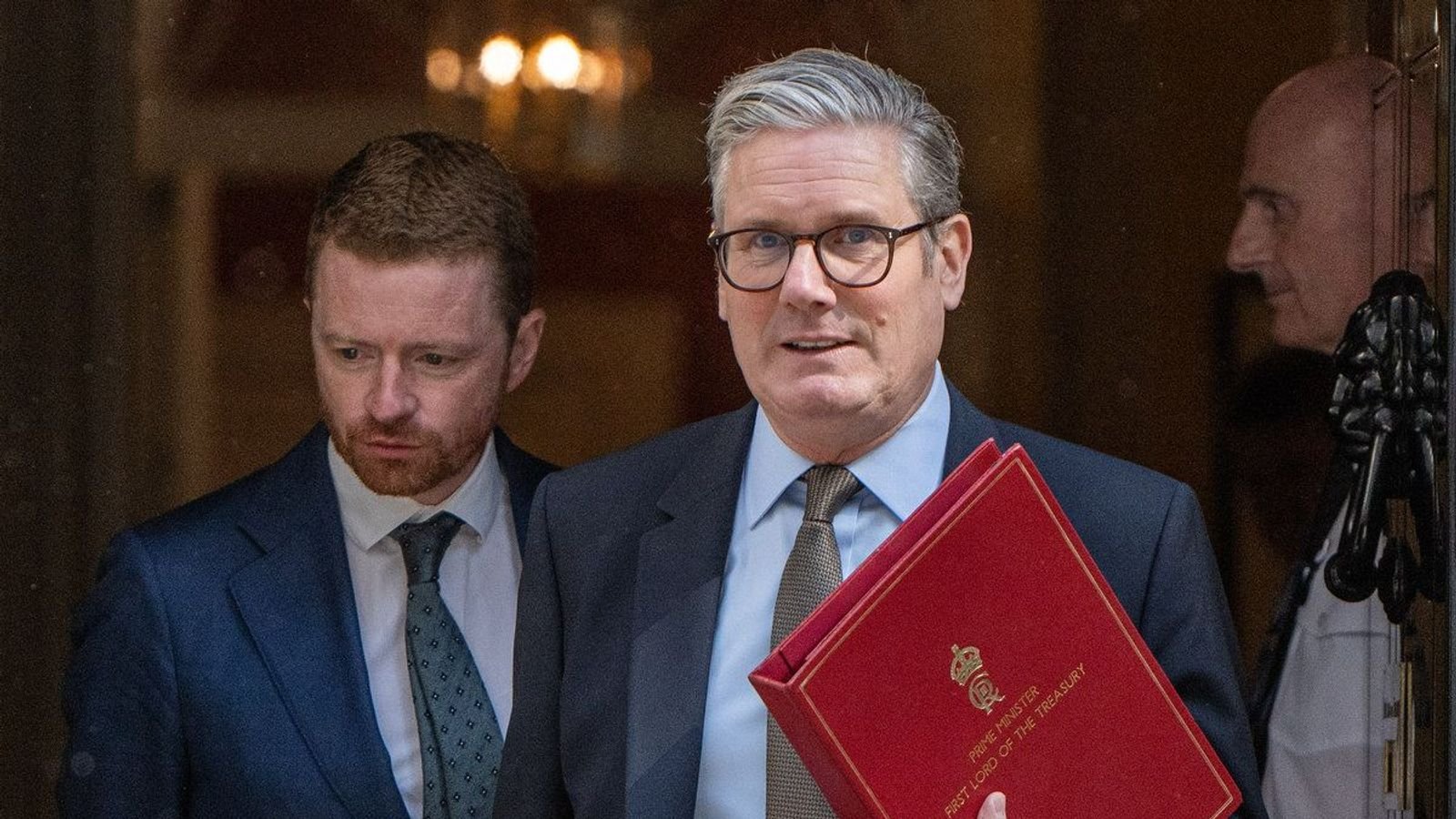 Sir Keir Starmer with Morgan McSweeney when his former chief  of staff was still in Downing Street. Pic: Thomas Krych/Story Picture Agency/Shutterstock